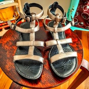 Born Sandals (leather, metallic) - Women's 8.0